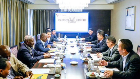 坦桑尼亚驻华参赞一行到J9集团集团互换座谈