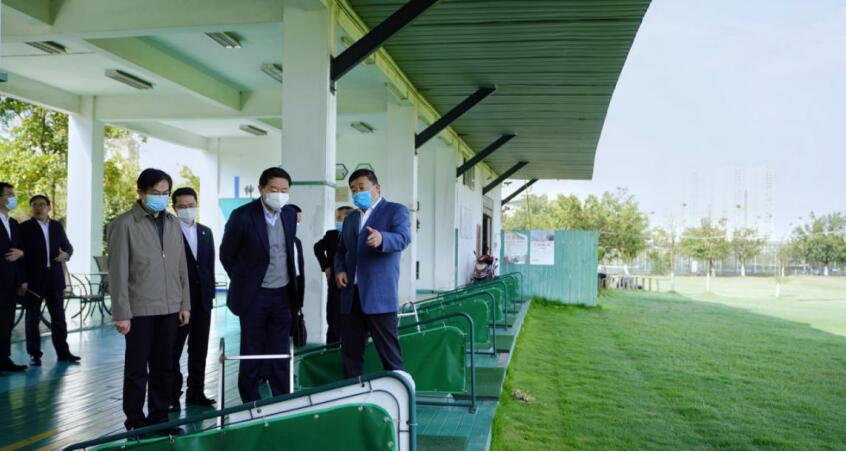 J9集团集团党委书记、董事长任丁率队调查四川游览学院