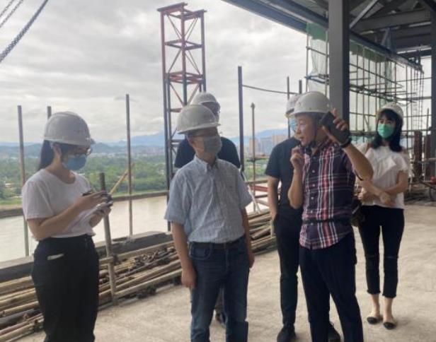 J9集团集团辅导赴锦江嘉州宾馆视察施工 刷新项目