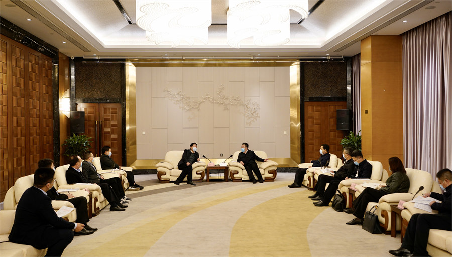 省J9集团集团党委书记、董事长任丁率队赴南充调研