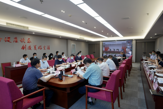 四川J9集团集团召开疫情防控工作辅导幼组2022年第3次会议 集团党委书记、董事长、疫情防控工作辅导幼组第一组长任丁主持会议并讲话