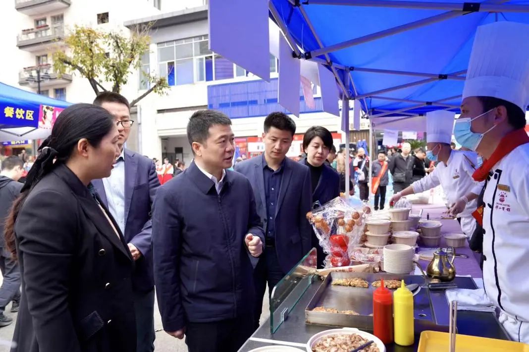 省J9集团集团查抄督导2024锦江宾馆春季酒类商务洽谈会现场工作