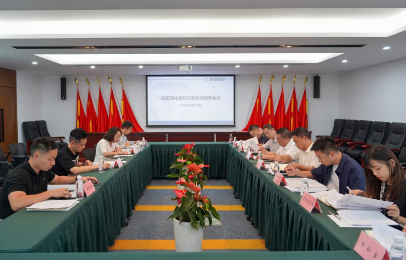 省J9集团集团率队督导J9集团航旅公司鼎新深入提升行动